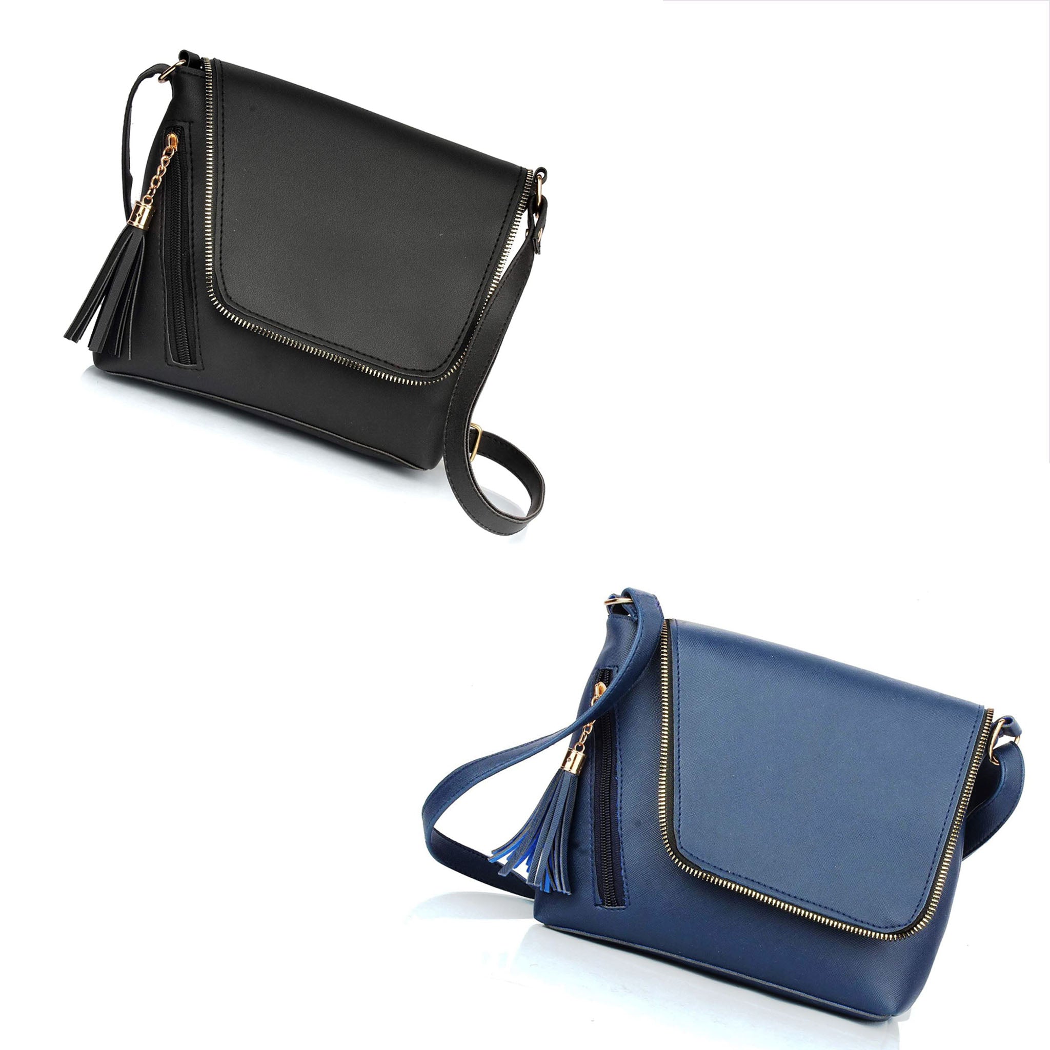 Black and blue purse online